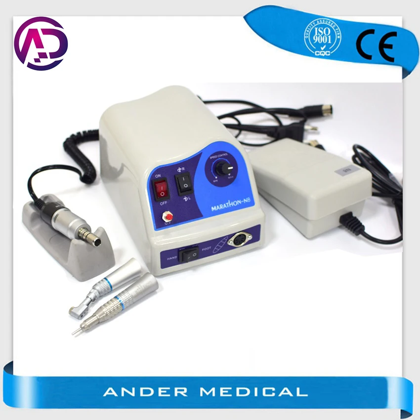 

Hot-selling dental equipment SAEYANG Marathon micro-motor polishing machine N8 + 108E with right angle corner Handpiece