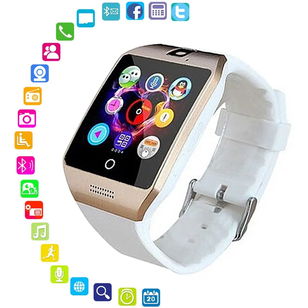 

Bluetooth Smart Watch ,Smart Watches with 1.3MP Camera SIM/TF Card Slot, Sports Fitness Tracker Smartwatch for Men Women Kids
