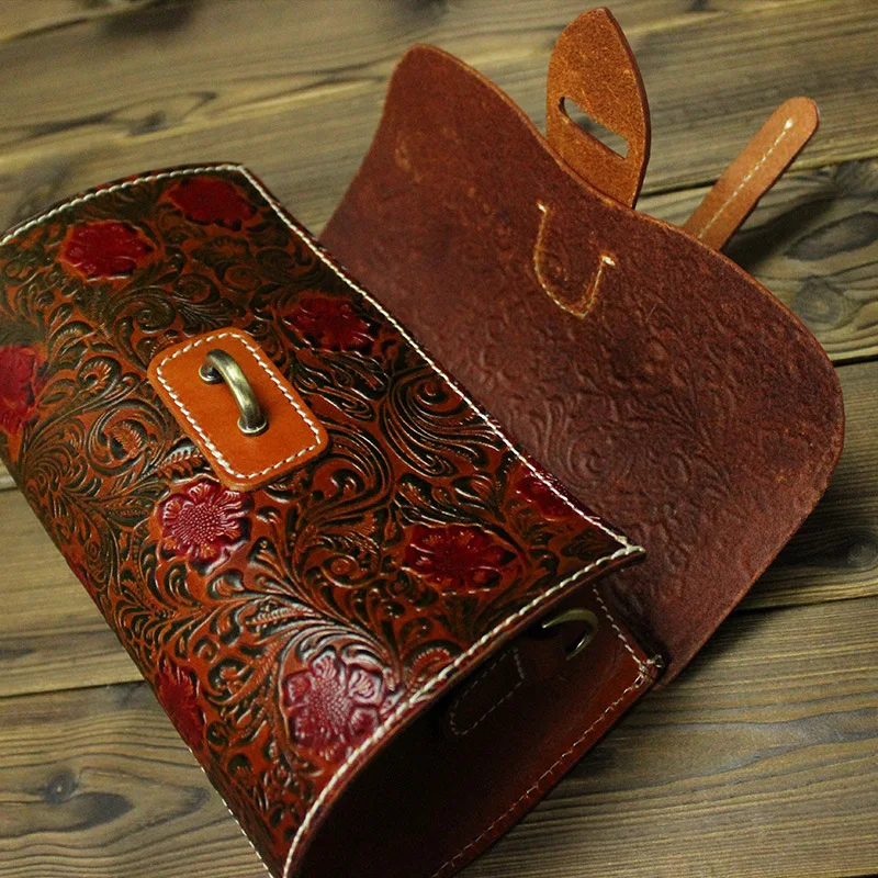 Сумка Кроссбоди из натуральной кожи ягненка|bag retro|leather messenger bagethnic bag |