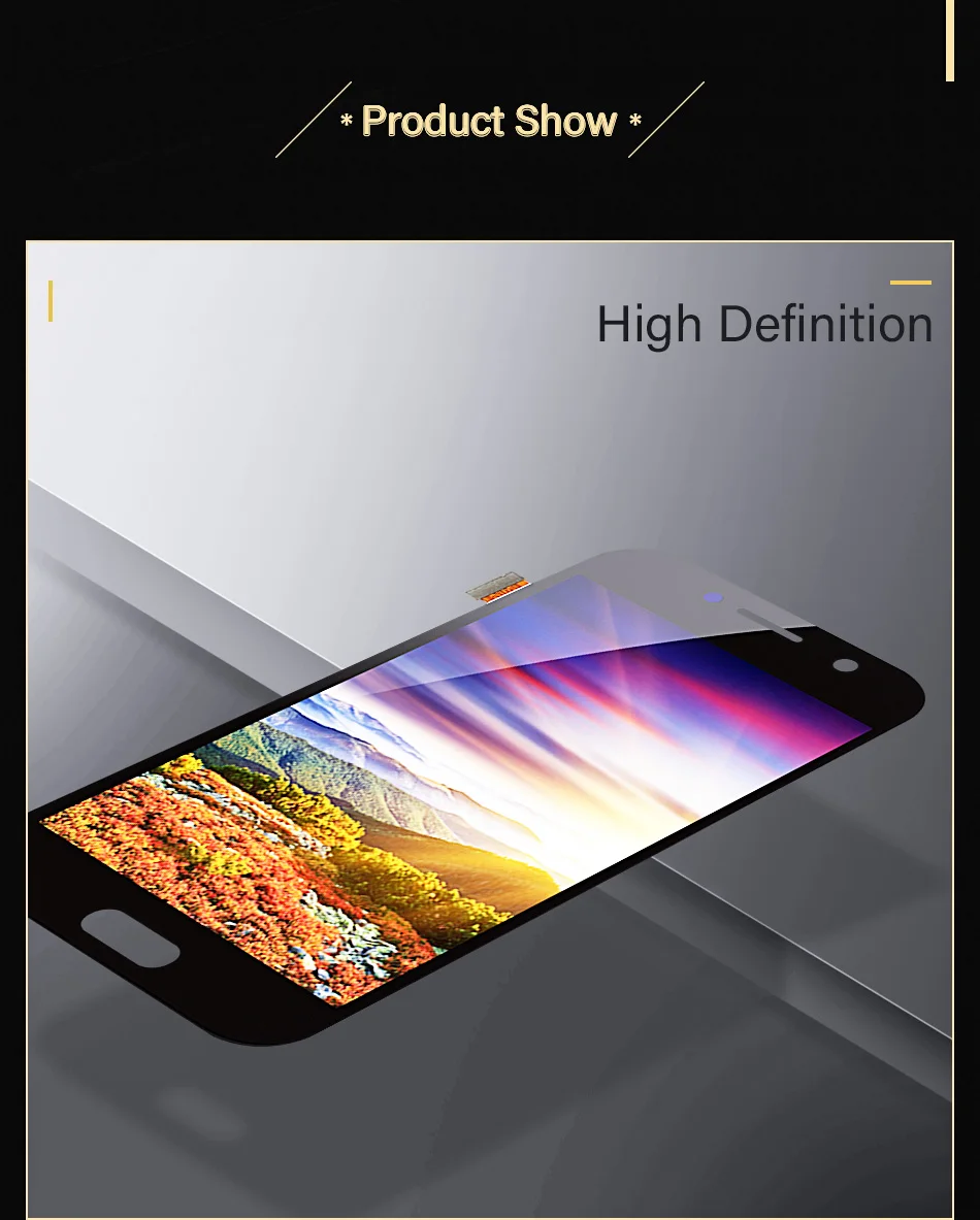 Качественный ЖК-дисплей для Samsung Galaxy A5 lcd A520F SM-A520F с сенсорным экраном дигитайзер сборка для Samsung A5 A520