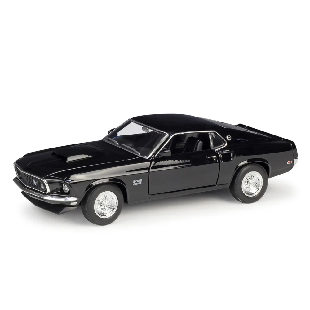 1:24 Welly 1967 Ford Mustang Boss 429 красный/черный литье под давлением модель автомобиля