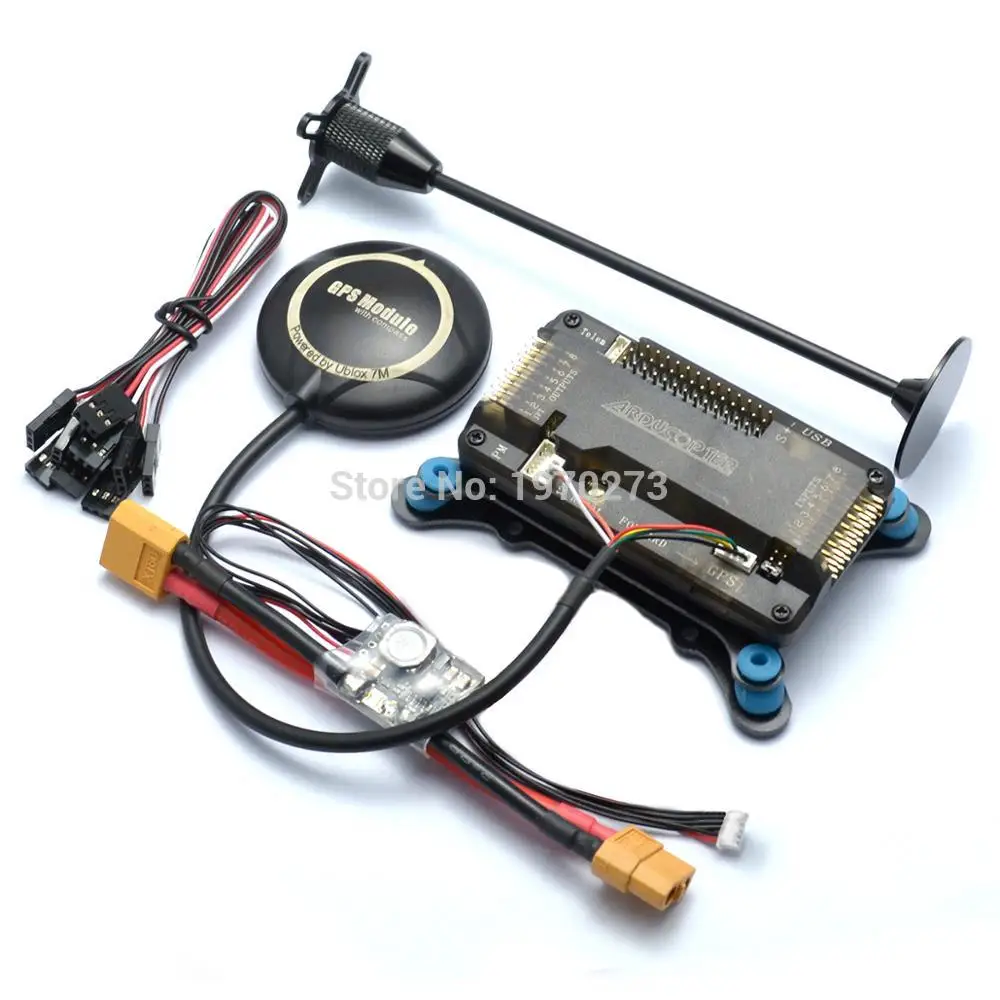 Günstig F450 450 Quadcopter MultiCopter Rahmen kit APM 2,8 w Stoßdämpfer 7M GPS Power Modul 2212 Motor 30A simonk ESC