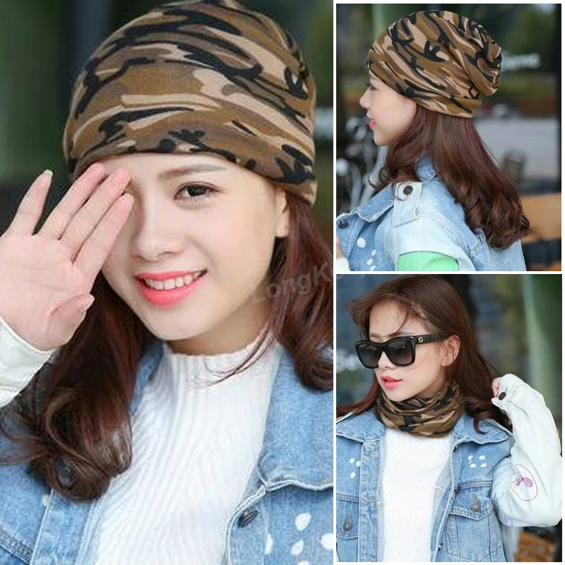 Женская трикотажная шапка шарф Long Keeper Теплая Шапка бини для девушек|beanies skullies|fashion