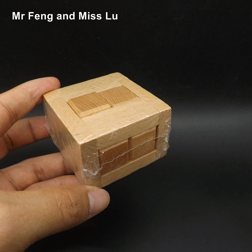 木製キューブマジックボックス伝統的なパズル香港明ロックおもちゃ Ming Lock Wooden Puzzle Toypuzzle Toy Aliexpress