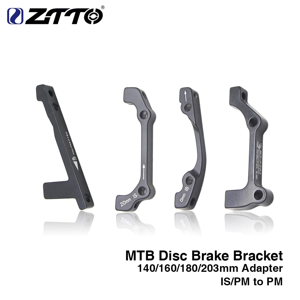 ZTTO MTB 1 шт. дисковый тормоз Сверхлегкий кронштейн PM A B ТЧ диск крепление тормоза адаптер для 140 160 180 203 мм с дисковый тормоз ротора