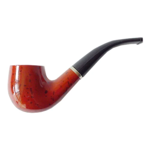 

Hot Sale Vintage Durable Woody Break in Tobacco Pipe For Smoking with Leather Case 7K2T