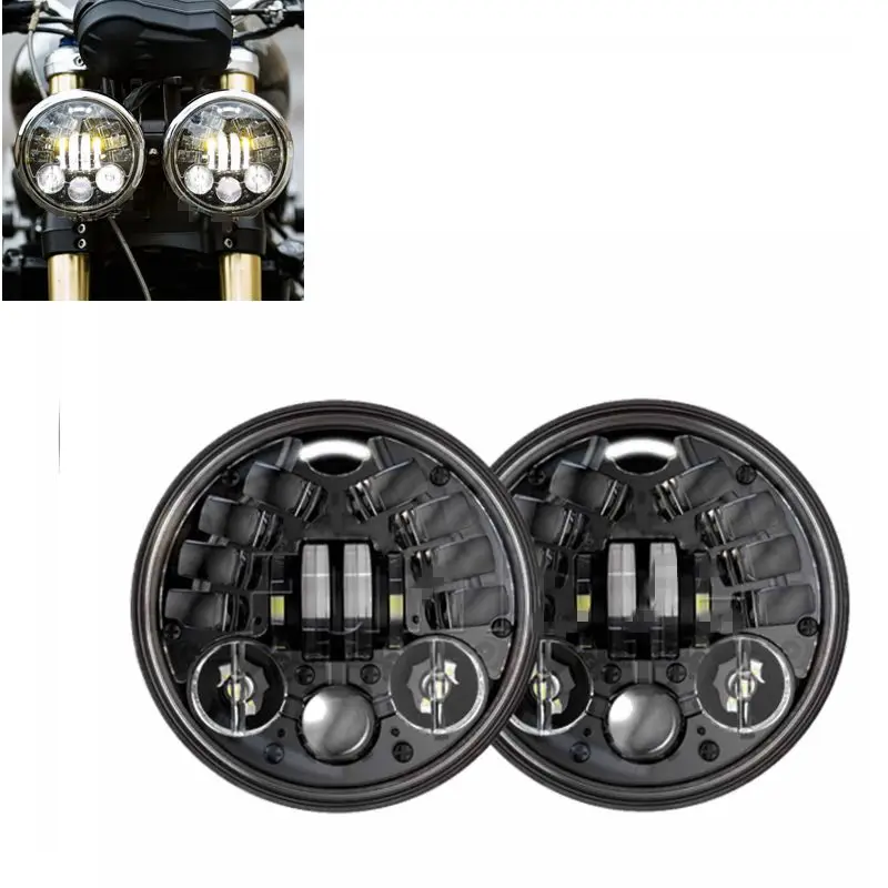 Светодиодные фары 5 3/4 дюйма для Triumph Rocket iii 3 & Speed Triple Street Thunderbird|headlights for|headlights
