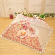 1 шт. бытовой марлевый пищевой навес стиль для пикника анти Муха Москитная сетка обеденный столик сетка кухонные аксессуары стойкое кружево