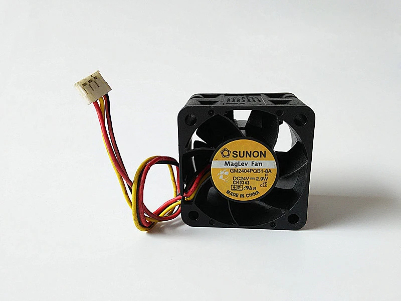 Original SUNON DC 24V 2 9W 40 40 28MM 4CM GM2404PQB1 8A 2 Wire 