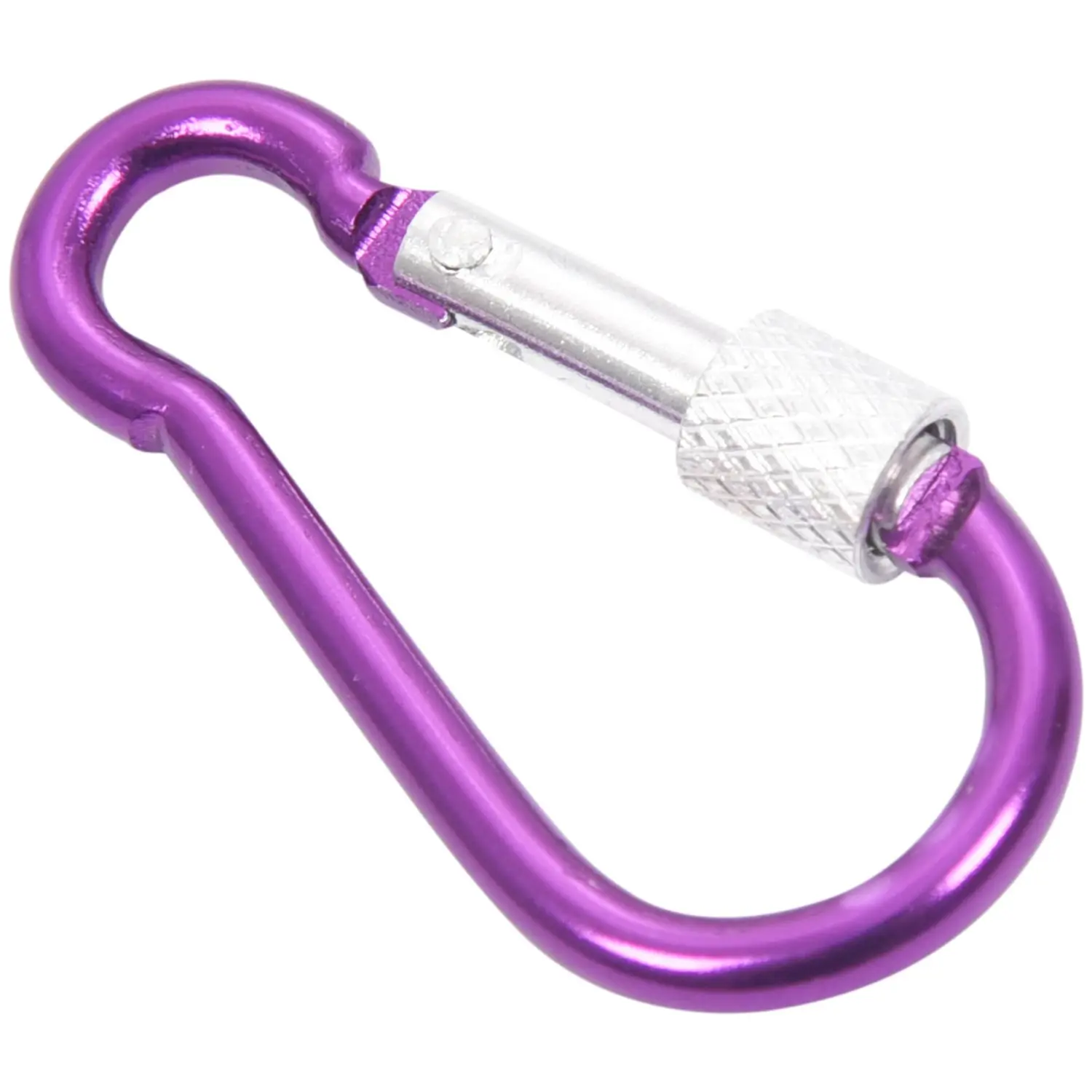 5pcs Ratchet Hook Keychain ring camping hiking dock screw lockin