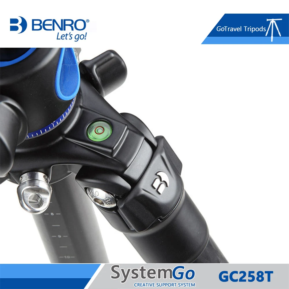 Штативы Benro GC258T из углеродного волокна для камеры 4 секции максимальная нагрузка