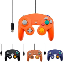 Wired Controller for Wii Vibration Shock Joypad Joystick For Gamecube For NGC for PC MAC Computer Controle Accessories