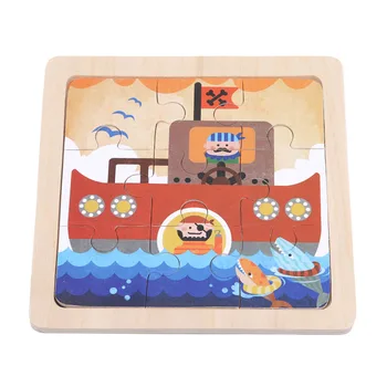 

Jigsaw Children's Wooden Toys Children's Jigsaw Puzzle Jigsaw Montessori Educational Toys Birthday Gifts