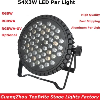 

2020 Factory Price Big Discount 180W High Power LED Par Light 54X3W RGBW Single Color Led Flat Par Lights 90-240V New Design