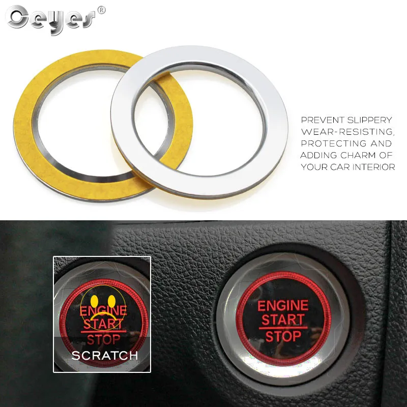 Car Start Engine Button Key Ring for CIVIC (25)