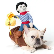 [MPK Костюм Собаки] костюм кимы, Забавный Рождественский костюм для домашних собак и щенков, одежда для собак, ковбойский дизайн, 4 размера