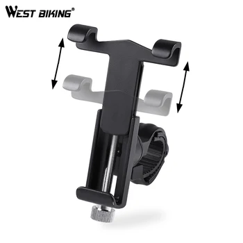 

WEST BIKING Bike Phone Holder 360 Degree Rotation Phone Stand 3.5 Inch to 6.2 Inch Universal for Motorcycle Bicycle Handlebar