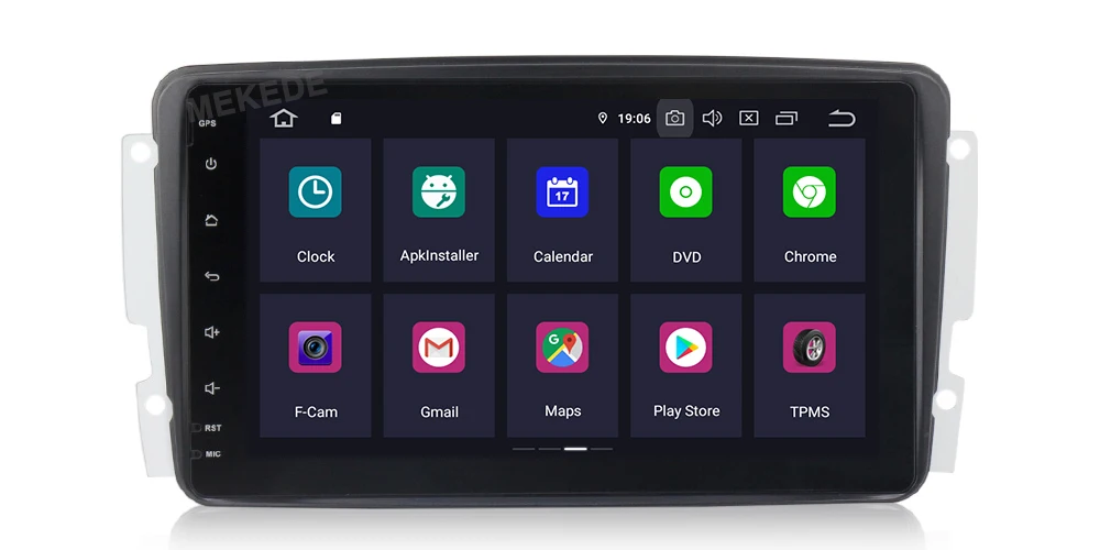 Mekede Android9.0 DSP ips экран автомобиля gps Радио dvd-плеер для Mercedes Benz W209 W203 W168 ML W163 W463 Viano W639 Vito