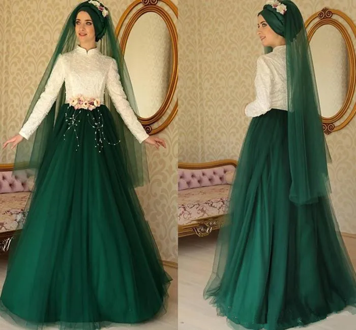 Muslim Turkish Islamic Green White A 