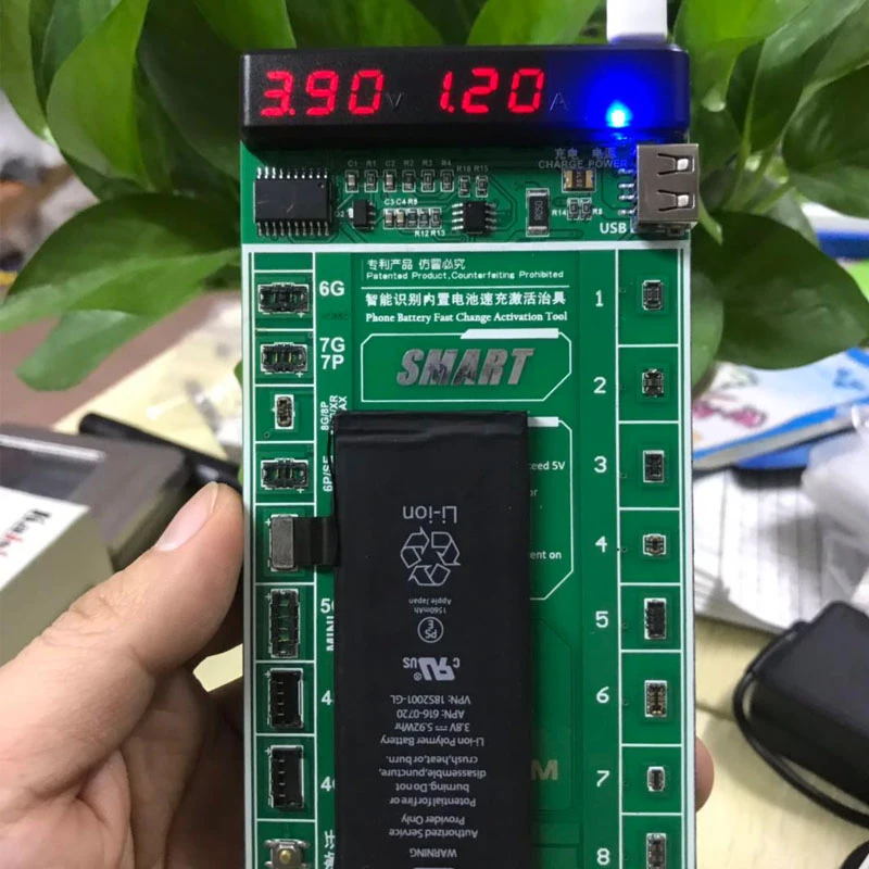 Батарея быстрой зарядки активации доска тестовое приспособление для Samsung xiaomi huawei Android телефон для iPhone X XS MAX XR 4 5 6 6s 7 8