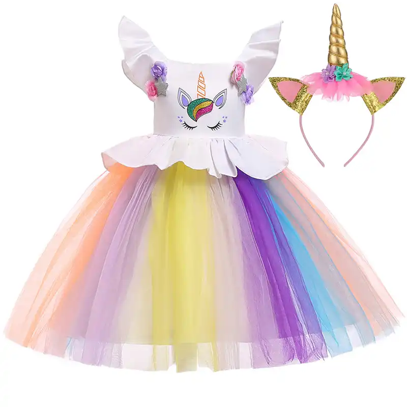 unicorn baby dressing gown