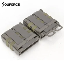 9 цветов тактический Чехол для пейнпола винтовка 7,76 Mag M4 Журнал быстро прикрепить Молл системы жесткий корпус картридж для Охотничьи аксессуары