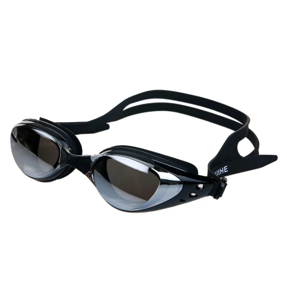

2017 New Swimming Goggles Glasses Unisex Big Box Plating Waterproof Anti-fog Swimming Glasses UV Protection No Leaking