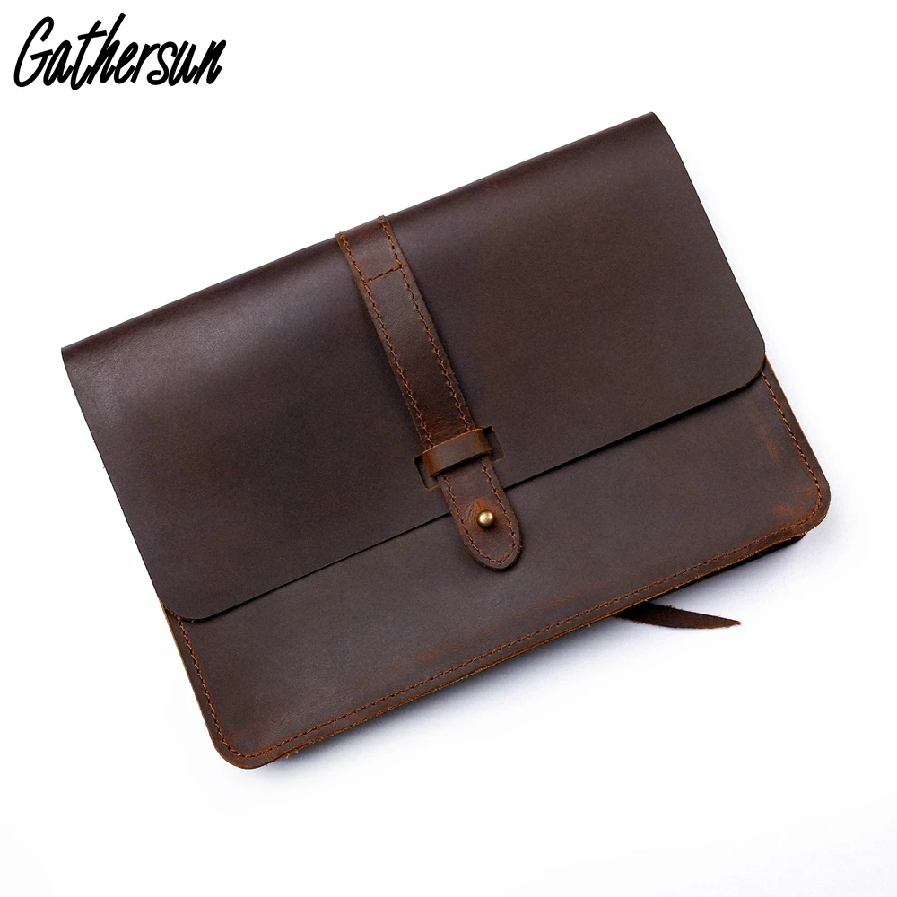 Сумка клатч Gathersun из натуральной кожи для iPad 7 9 &quot9 7&quot 12 &quot кожаная сумка