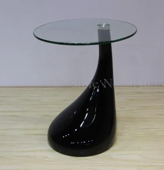 Креативный персональный журнальный столик, простой Балконный столик, стеклянный прикроватный столик, для обсуждения, круглый стол, несколько углов - Color: A