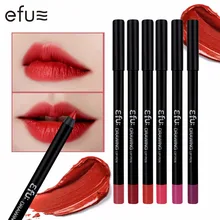 Водостойкая ручка для рисования губ, 6 цветов, подводка для губ, стойкая губная помада, 1,8 г, Макияж для губ, бренд EFU#7057