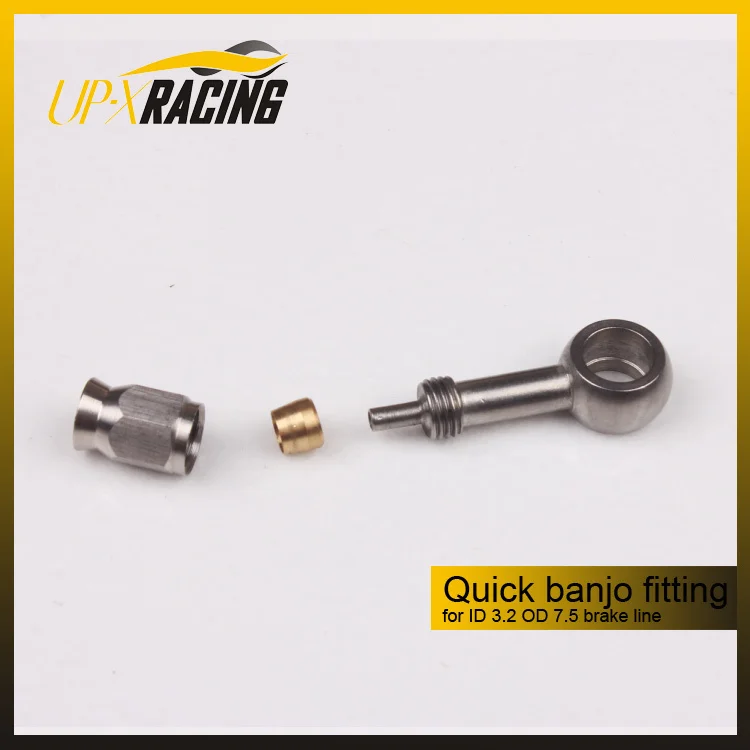 Motorcycle auto brake Oil Hose Line Banjo Fitting stainless Steel straight fitting 10mm