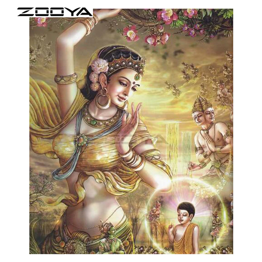 ZOOYA 5d алмазная вышивка Наборы крестиком религиозных танцор Home Decor Алмаз живопись