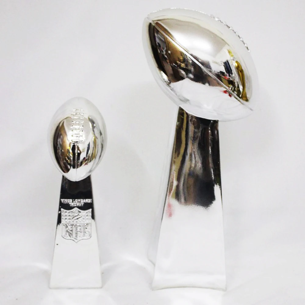 

1:1 Full Size 52CM Vince Lombardi Trophy Super Bowl Trophy 20.5 Inches High Weight 7 Pounds
