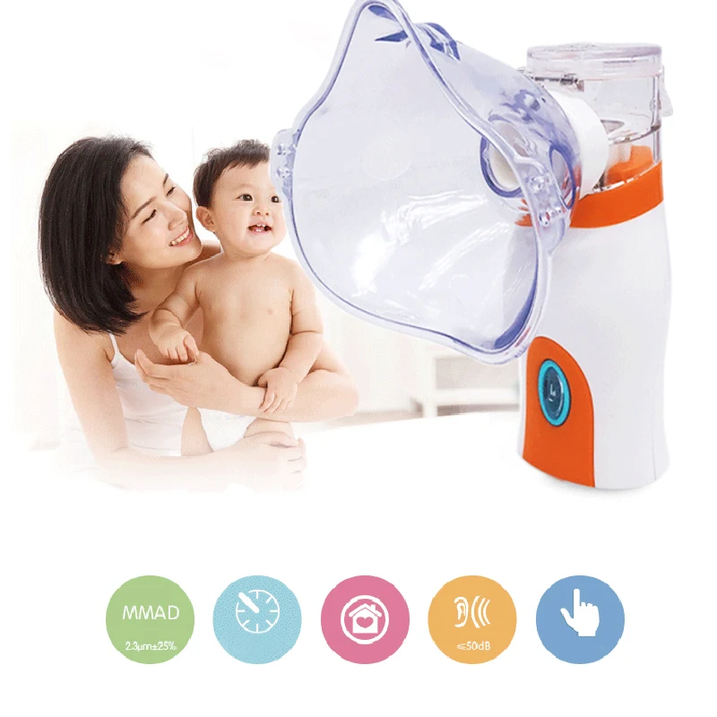  Mini Handheld Facial Steamer Nebuliser Steaming Skin Care Atomizer Portable Respirator Humidifier A