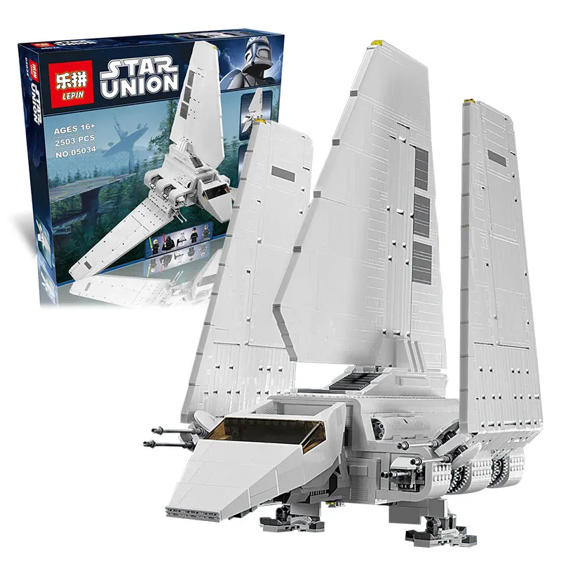 

Imperial Shuttle Set Kits 2503pcs Building Bricks Blocks Toys Gift Lepin 10212 05034 Star Battle