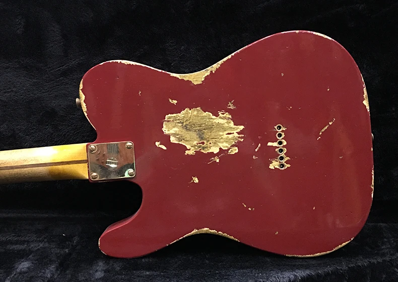 ,classical  electric Guitar relics by hands.support customization. 100% handmade guitar electric guitar 
