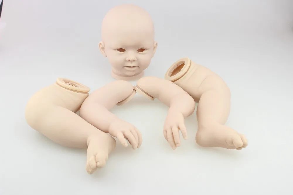 Кукла реборн Набор DIY пустой набор Мягкий силиконовый винил 28 дюймов очень легко сделать reborning