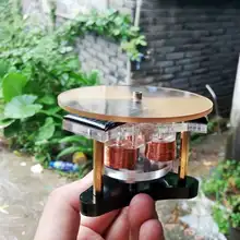 Светильник двигатель мендочино работает в дождливый день пасмурный Солнечный двигатель geek science