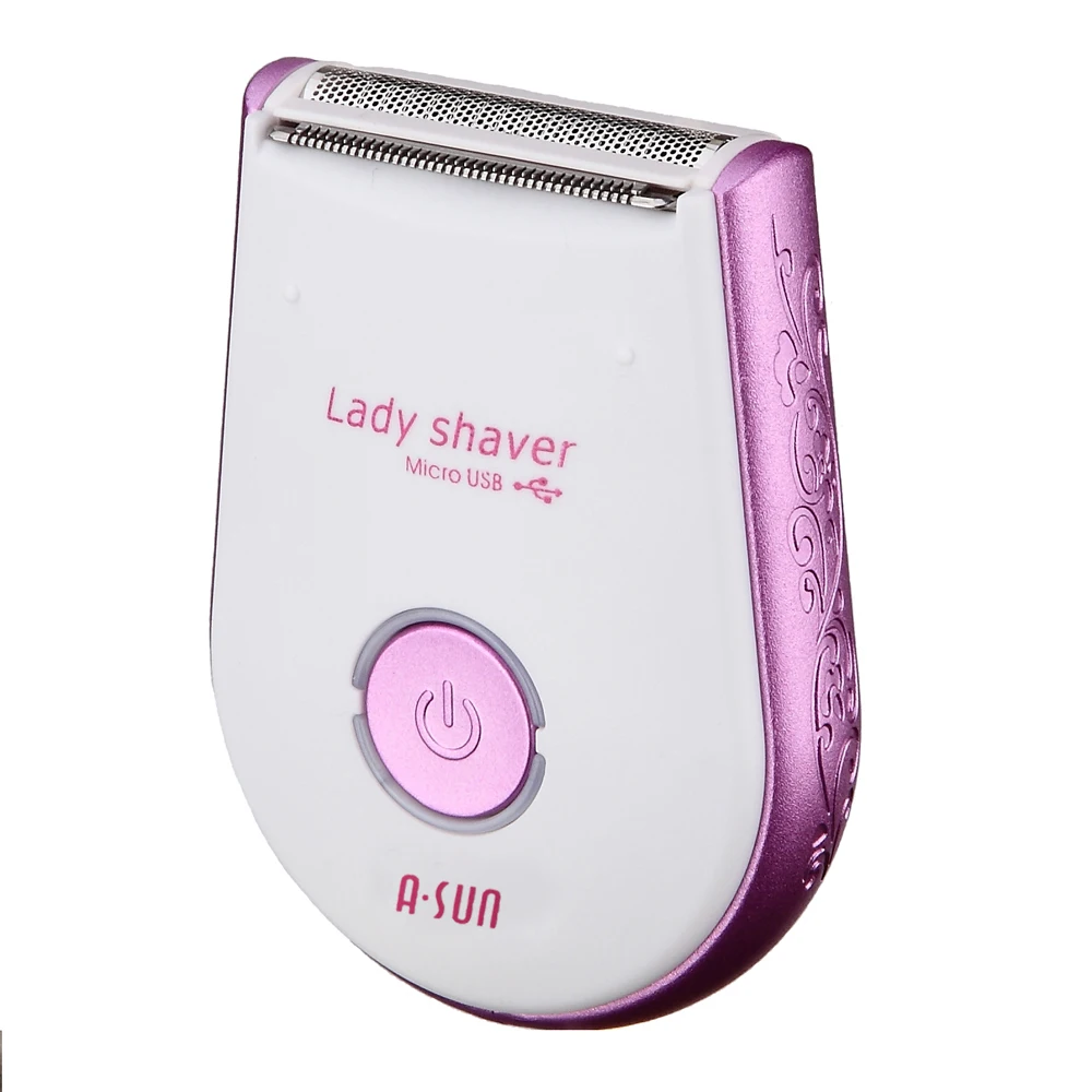 

ASUN Women Shaver Razor Hair Removal Female Shaving Machine Electric Epilator Rechargeable Mini Lady Armpit Bikini Legs Body