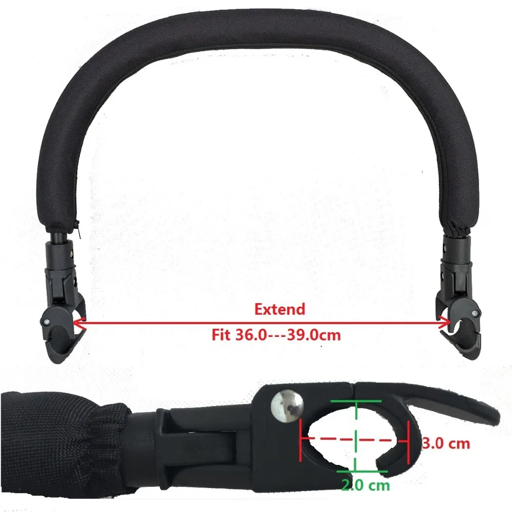 used baby strollers near me Baby Stroller Accessorie Armrest for Yoya Bent Tube Bumper for Babyzen Yoyo Carriage Handrail for Babytime Babythrone Vovo Vinng baby stroller accessories essentials