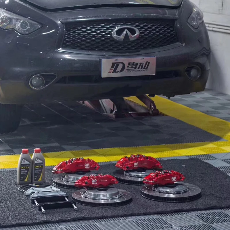 

Infiniti upgrading AP95 series front 6pot rear 4 pot installation case