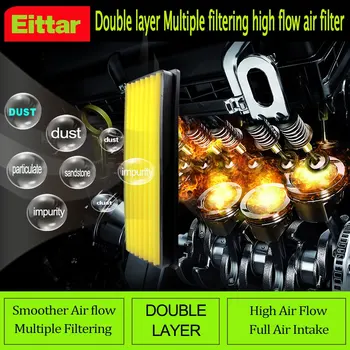 

high flow air filter fit VOLKSWAGEN GOLF VI 2.0L L4 F/I - 211BHP 2008-2013