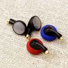 Лидер продаж FENGRU DIY PK1 Плоская Головка Штекер DIY наушники HiFi бас наушники DJ наушники тяжелый бас качество звука с интерфейсом MMCX