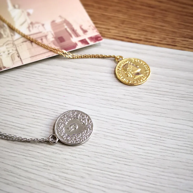 round coin pendant
