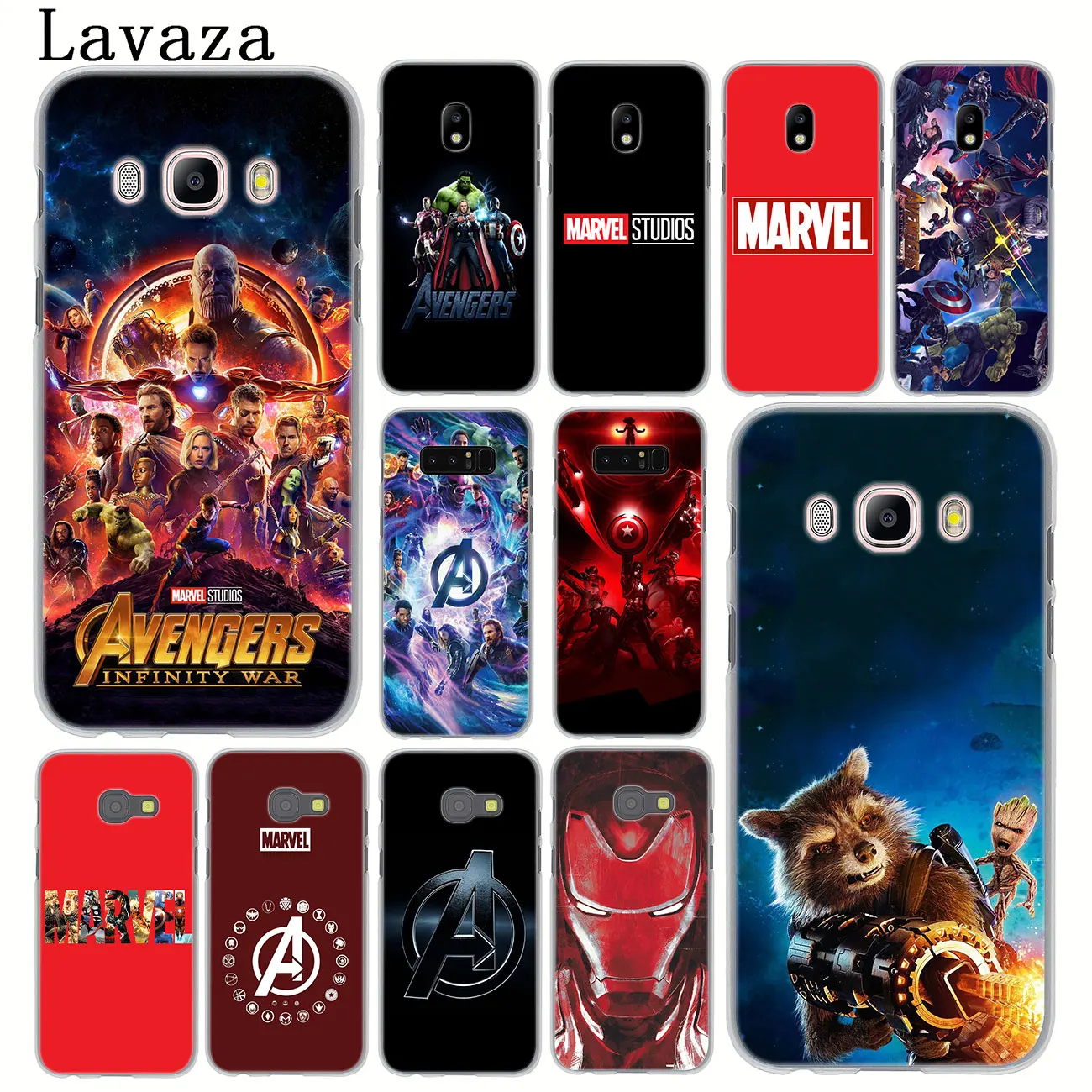 Lavaza Marvel Thanos логотип Мстители Endgame чехол для телефона Samsung Galaxy J8 J7 Duo J6 J5 J4 Plus 2018 2017 2016