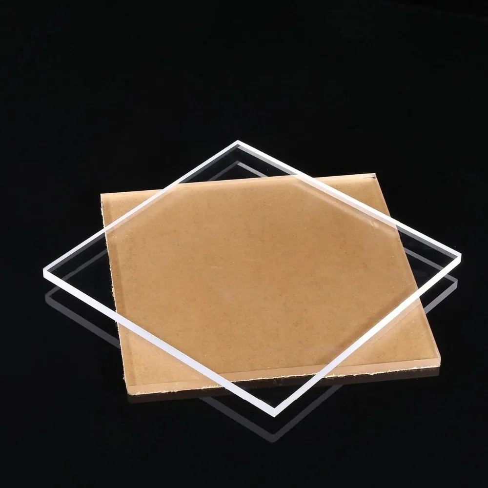 4 мм кристально прозрачная акриловая пластиковая панель pmma лист для гравировки