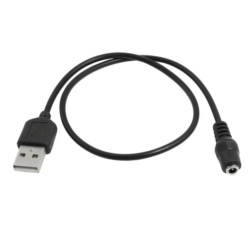 

DC 3.5 x 1.35mm Female to USB 2.0 A Male Connector Power Cable