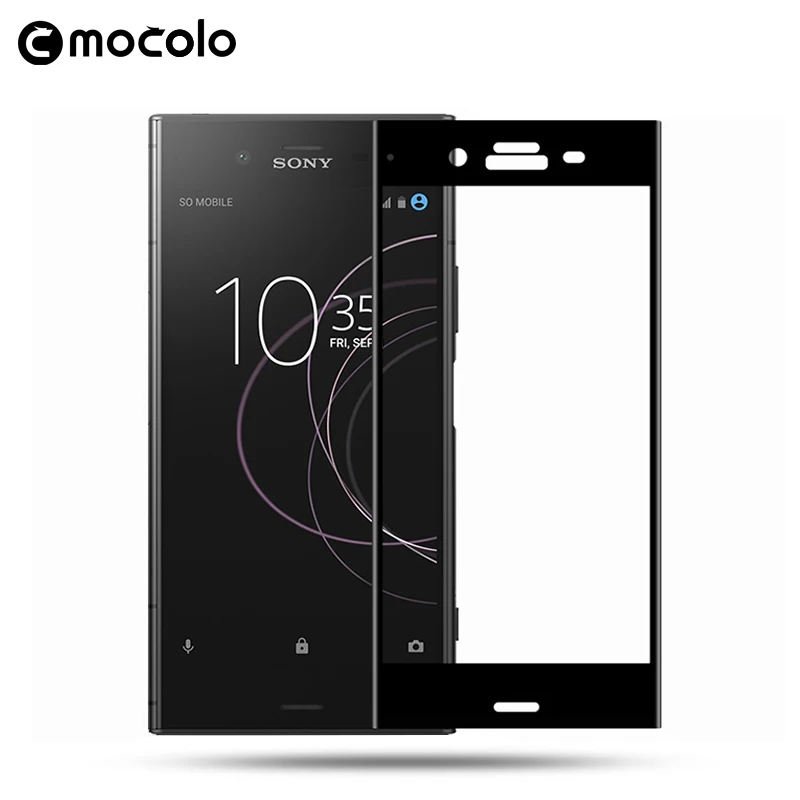 Для Sony XZ1 защита экрана Оригинал Mocolo Plus полное покрытие 9H Закаленное стекло