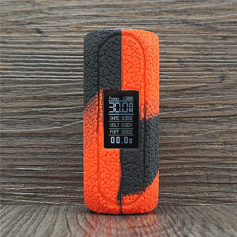 

2pcs Texture Case for OBS CUBE 80W Starter Kit 3000mAh Box Mod Protective Silicone Rubber Sleeve Cover Shield Wrap