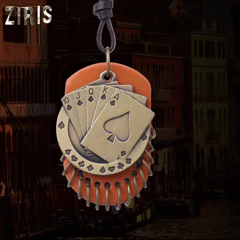 ZIRIS 2017 Европа и США для восстановления древних способов игры ожерелье с кулоном в